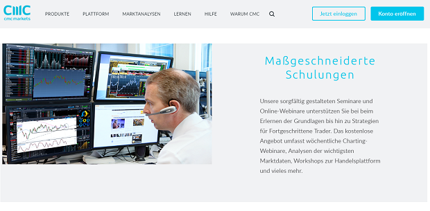 CMC Markets Schulung