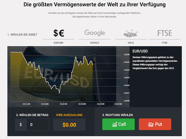 EZTrader VermÃÂ¶genswerte