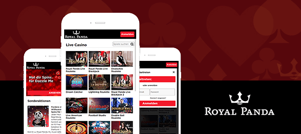 Royal Panda Casino Mobile App