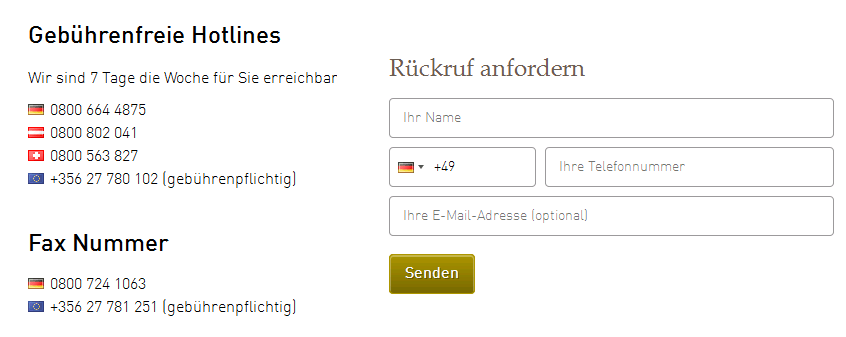 Casino Club Hotline Kontaktdaten