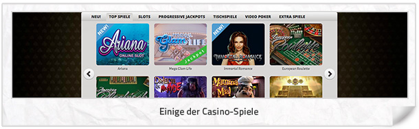 Casinovo_Casino-Spiele