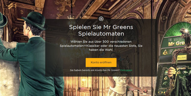 Mr Green Gutscheincode