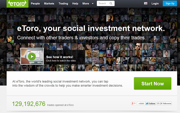 eToro - das social investment network